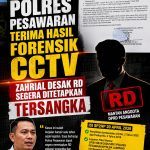Polres Pesawaran Terima Hasil Forensik CCTV, Zahrial Desak RD Segera Ditetapkan Tersangka