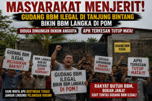 Bisnis Ilegal BBM — Kebal Hukum? POMAL & Polda Lampung Tak Punya Nyali? Bisnis Ilegal BBM Milik Dedi Sumantri Dibiarkan, Sempat Coba Suap Media