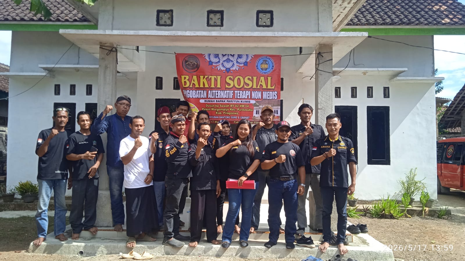 Paguyuban Banteng Suro Pringsewu Gelar Pengobatan Alternatif dan Lestarikan Budaya Kuda Lumping