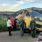 Truk Bermuatan 10 Ton Mundur di Tanjakan Kemiling, Aksi Cepat Babinsa Selamatkan Korban