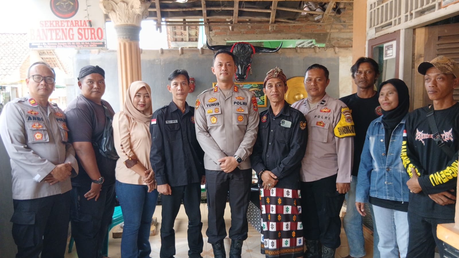 Kapolres Pringsewu Dukung Pelestarian Kuda Kepang di Lampung