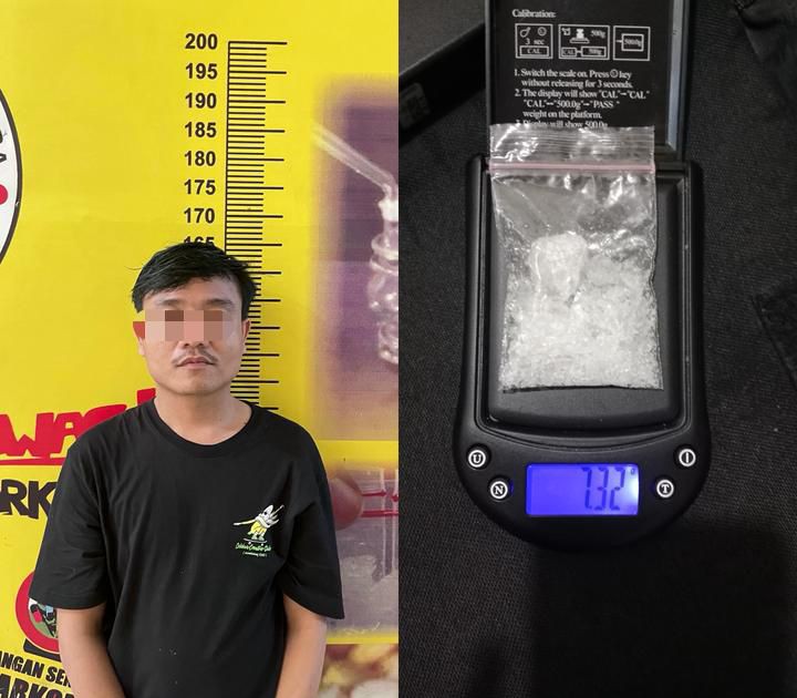 Penangkapan Sabu di Pesawaran, Polisi Amankan 7,32 Gram