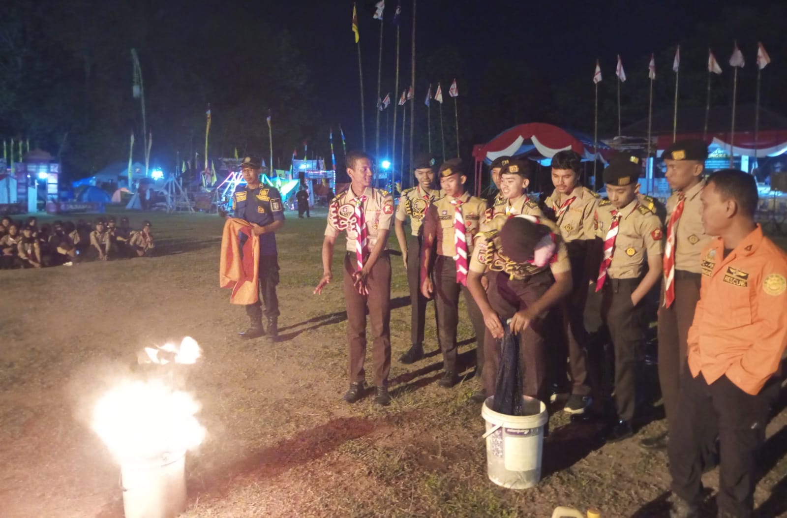 Edukasi Kebencanaan Pringsewu Warnai Pertikara Lampung 2026