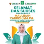 Maulidah Zauroh Fatayat NU Lampung 2026–2031, Kepemimpinan Baru Dorong Dakwah dan Pemberdayaan