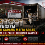 SPBU Srengsem Diduga Jadi Sarang Mafia Solar, Nama Oknum TNI ‘Gun’ Disorot Warga