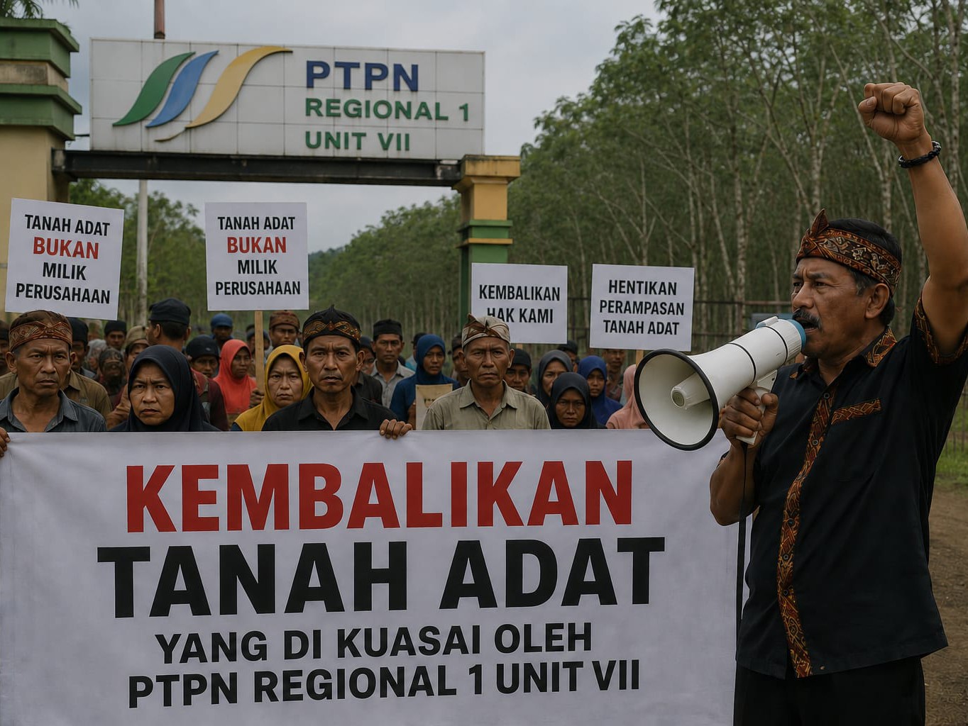 PTPN Regional I Unit VII Diduga Langgar Hukum Pertanahan