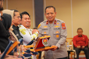 Kapolda Lampung Buka Rakernis Gabungan Humas dan TIK 2026