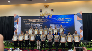 Polres Pesawaran Raih Tiga Penghargaan dan Nilai IKPA 100