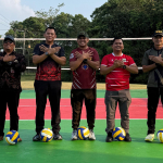 KONI Way Kanan Ajak Masyarakat Galakkan Olahraga di HUT Skadron 12/AJY