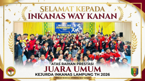 Inkanas Way Kanan Raih Juara Umum 1 IDC IV 2026