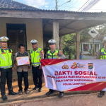 Hari Bhayangkara ke-80, Polres Way Kanan Salurkan 208 Paket Sembako untuk Warga