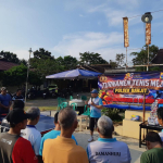 Turnamen Tenis Meja Hari Bhayangkara ke-80 Meriahkan Polsek Banjit