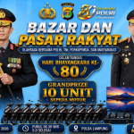 Polda Lampung Siapkan 10 Motor Grand Prize di Bazar dan Jalan Sehat Hari Bhayangkara ke-80
