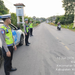 SITUASI ARUS LALU LINTAS DI WAY KANAN RAMAI LANCAR, SATLANTAS POLRES WAY KAN IMBAU UTAMAKAN KESELAMATAN