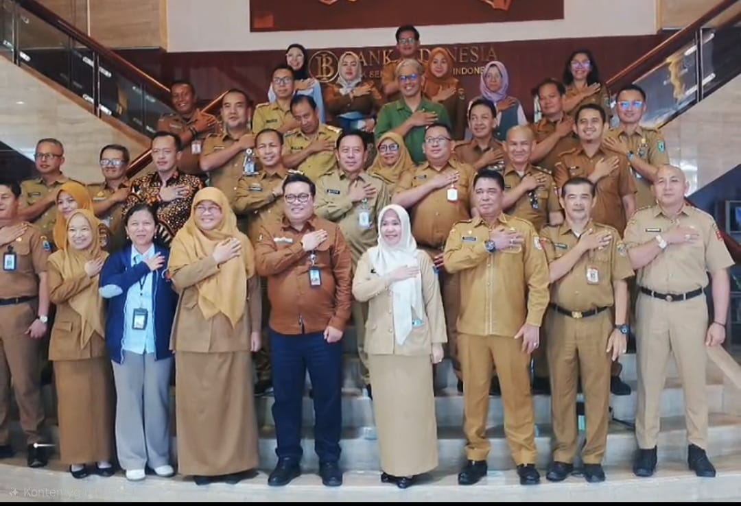 Pengendalian Inflasi Daerah Jadi Fokus Audiensi Disperindag, Bulog dan BI Lampung