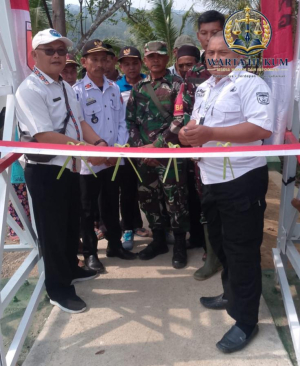 Peresmian Jembatan Perintis Garuda Tahap 3 dan 4: Sinergi TNI dan Masyarakat Perkuat Konektivitas di Lampung Barat