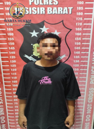 POLISI TANGKAP PEMUDA DI PESISIR BARAT DIDUGA RUDAPAKSA PELAJAR DI KAMAR KOS