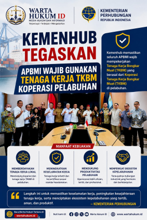 TKBM Koperasi Pelabuhan Wajib Digunakan, Kemenhub Ancam Hentikan SPB PBM yang Membangkang