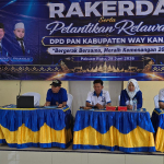 Rakerda dan Pelantikan Relawan PAN Way Kanan Berlangsung Sukses