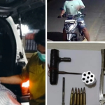 TEKAB 308 Polres Tulang Bawang Ringkus Komplotan Curanmor, Satu Pelaku Dilumpuhkan Karena Melawan dan Acungkan Senpi Rakitan