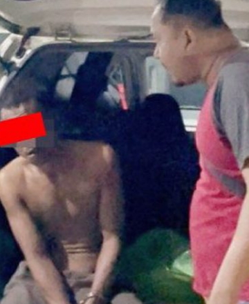 Kepergok Curi Motor di Masjid, Pria Asal Bandar Lampung Babak Belur Diamuk Massa