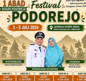 Festival Podorejo 1 Abad Siap Digelar, Wujud Pelestarian Budaya dan Penguatan Kebersamaan Masyarakat