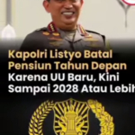 UU Polri Baru Atur Perpanjangan Masa Dinas Kapolri Sesuai Kebutuhan Presiden
