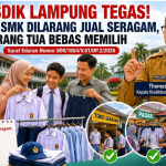 Disdik Lampung Tegas! SMA dan SMK Dilarang Jual Seragam, Orang Tua Bebas Memilih