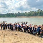 PT TeL Bersama Pemerintah dan Masyarakat Gelar Aksi Bersih Sungai Lematang