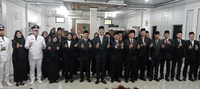 Bupati PALI Lantik 22 Pejabat Definitif, Minta Tingkatkan Pelayanan Publik