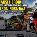 Heroik! Serda PM Indra Jaya Kejar Terduga Pencuri Motor hingga Tertangkap di Way Kanan