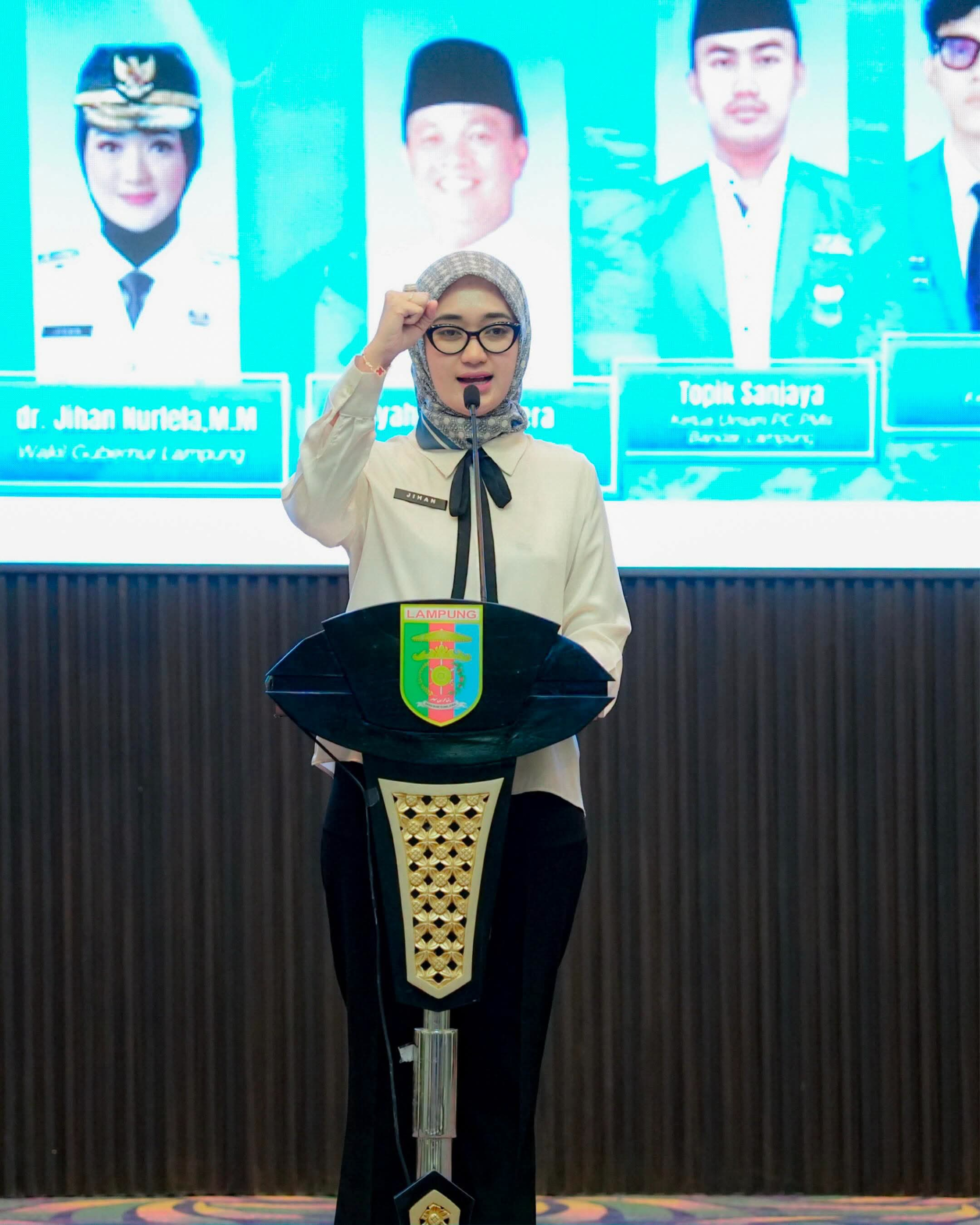 Buka PKL PMII Bandar Lampung, Wagub Jihan Nurlela: Cetak Kader Berintegritas dan Siap Jadi Pemimpin Masa Depan