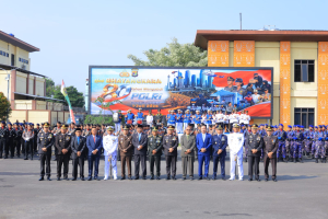 Wakapolda Lampung Pimpin Upacara Hari Bhayangkara ke-80, Tegaskan Semangat “Polri untuk Masyarakat”