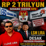 Korupsi BRI Telkom Rp2 Triliun, LIRA Desak Evaluasi Direksi