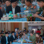 Gubernur Mirza Hadiri Syukuran HUT ke-80 Bhayangkara di Polda Lampung