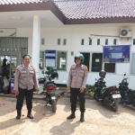 Tingkatkan Kamtibmas, Polsek Way Tuba Intensifkan Patroli di Stasiun Kereta Api