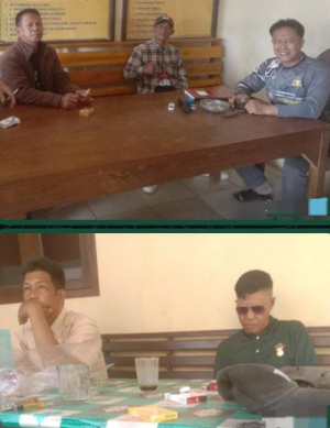 Rojali Beserta Rekan-rekan Gelar Silaturahmi ke Polsek Rebang Tangkas