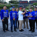 Bupati Parosil Kenalkan Potensi Lampung Barat Kepada Ratusan Rider IMBI di Kebun Raya Liwa