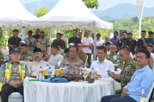 Sekda Aceh Hadiri Peresmian Bendungan Rukoh oleh Presiden Prabowo, Tonggak Baru Ketahanan Pangan Aceh