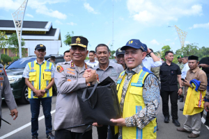 Kapolda Aceh Hadiri Peresmian Bendungan Rukoh, Presiden Prabowo Tegaskan Infrastruktur Air Jadi Pilar Ketahanan Pangan Nasional