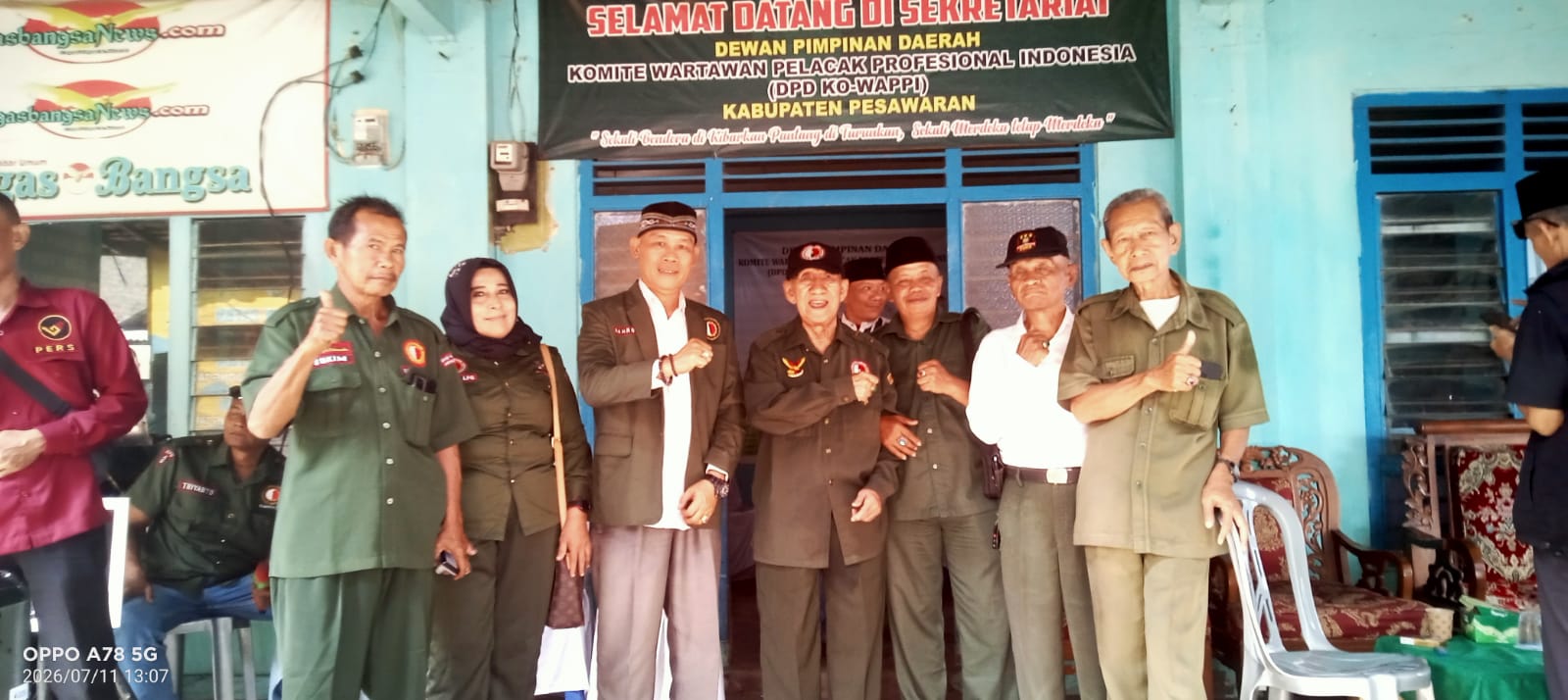 Semangat Kebersamaan Warnai HUT ke-7 KO-WAPPI Pesawaran, Profesionalisme Pers Jadi Penegasan Utama