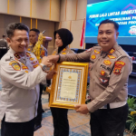 Satlantas Polres Way Kanan Raih 2 Piagam Penghargaan di Forum LLAJ Provinsi Lampung 2026