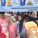 Manjau Jama Warga di Tegineneng, Pemkab Pesawaran Hadirkan Pasar Murah dan Beragam Layanan Terpadu