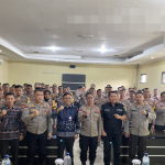 PTIMALKAN PERAN DI MASYARAKAT, DIT BINMAS POLDA LAMPUNG GELAR PEMBINAAN BHABINKAMTIBMAS DI POLRES WAY KAN