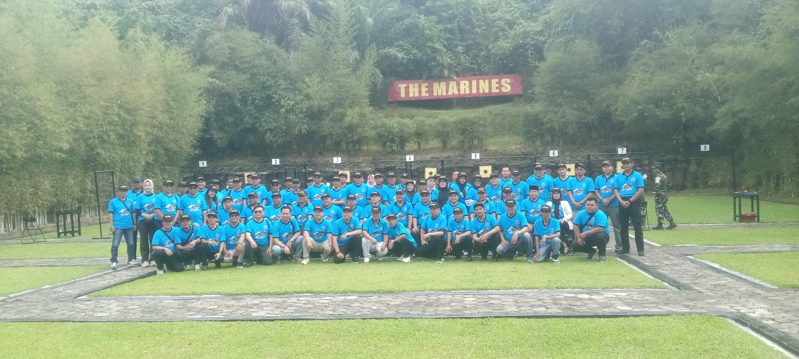 Media Gethering Brigif 4 Marinir Perkuat Sinergi dengan Insan Pers Lewat Lomba Menembak
