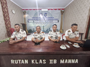 Rutan Kelas IIB Manna Gelar Razia Rutin Kamar Hunian, Hasil Nihil Temuan