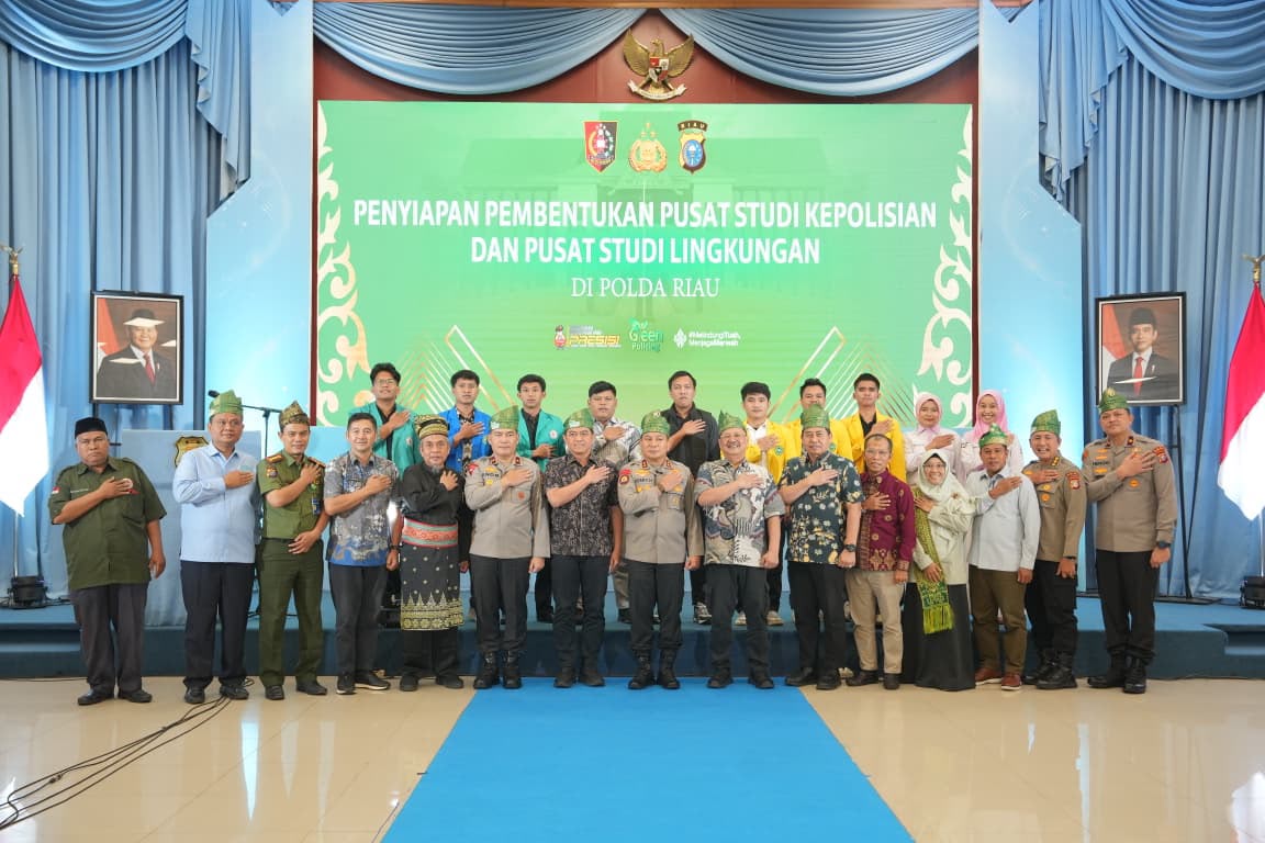 Kadiv Humas: Riau Pelopori Pusat Studi Kepolisian dan Lingkungan, Green Policing Masuki Babak Baru