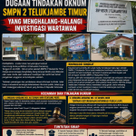 Dugaan Jual Beli Seragam, Wartawan Diduga Dihalang-halangi Saat Investigasi di SMPN 2 Telukjambe Timur