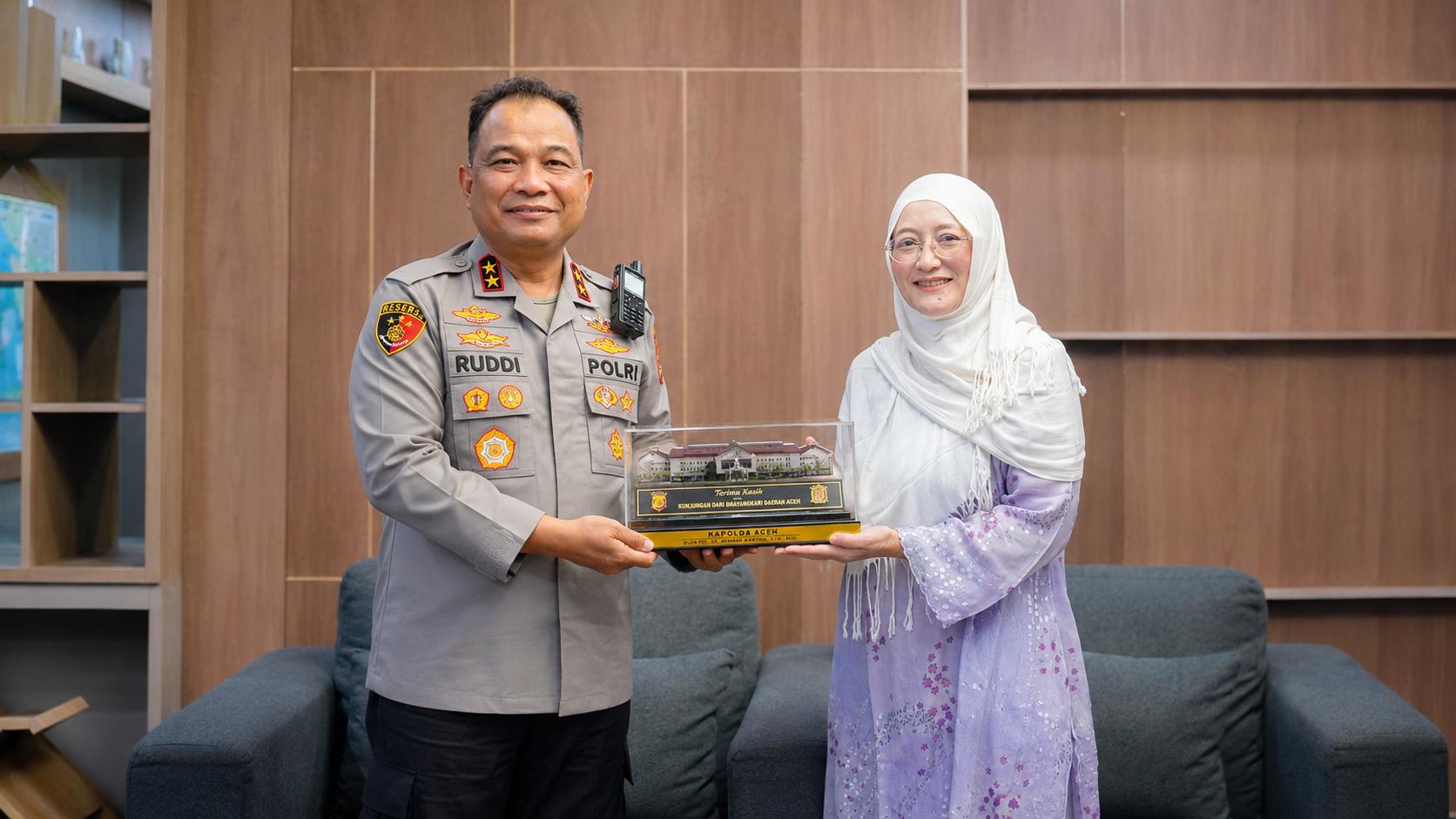 Kapolda Aceh Terima Silaturahmi Kepala Ombudsman RI Perwakilan Aceh, Perkuat Sinergi Tingkatkan Pelayanan Publik