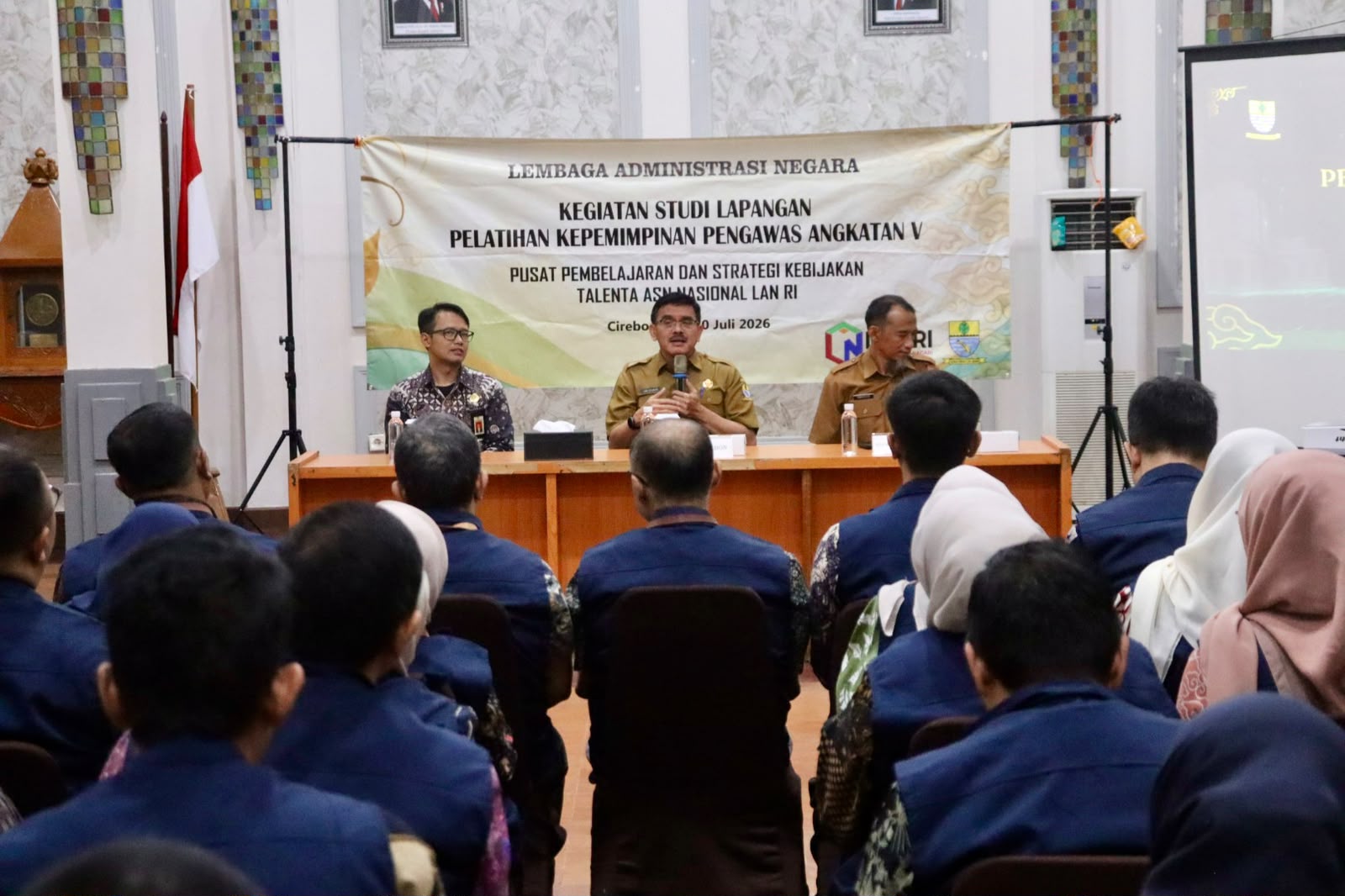 Sekda Cirebon Terima Studi Lapangan PKP LAN, Tekankan Kepemimpinan Pengawas yang Adaptif dan Inovatif